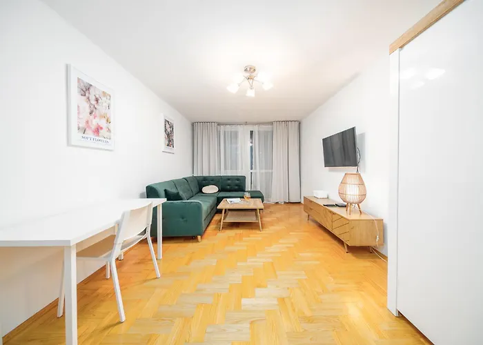 Lagiewniki - 52 M2, Workspace - By Rentujemy Apartment